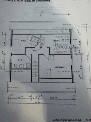 Dachgeschosswohnung in Deckbergen(2. OG) *modernisiert*