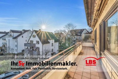 Stadtnah und ruhig: 3-Zimmer-Wohnung mit Südbalkon und zwei TG-Plätzen in Konstanz