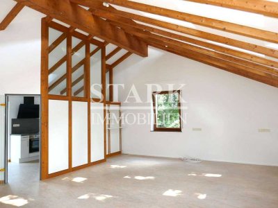 GROßZÜGIGE MAISONETTE-WHG. MIT BALKON - NAHE DER NATUR