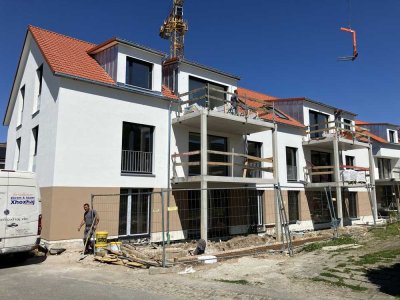 NEUBAU Heitersheim BEZUG Ende 2025 lichtdurchflutete 3-Zimmer-Wohnung im OG mit Südbalkon