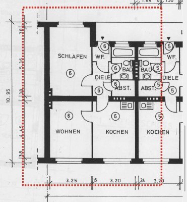 Burtscheid/Aachen frei werdende, vielseitig nutzbare ETW, 2 ZKDBWC, ca. 58 m² in TOP-Lage