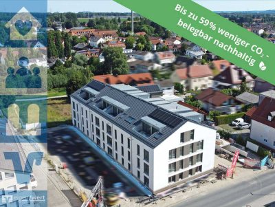 Wohnen am Hennigbach: 4-Zi.-Neubauwohnung mit Balkon, TÜV-geprüfte Bauqualität