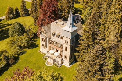 SOMMERFRISCHE WIE EINSTHistorisches Juwel mit Mondseepanorama