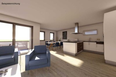 Moderne 3-Zimmer Wohnung mit EBK, 2 Stellplätzen und Balkon in Bellenberg