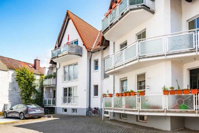 Karben-Okarben: Individuelle 4,5-Zimmer-Maisonette-Wohnung mit Süd-West Balkon in zentraler Wohnlage