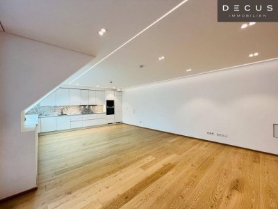 | MODERNE FAMILIENWOHNUNG IM DACHGESCHOSS | EXKLUSIVE ZENTRUMSLAGE | STADTPARK | RUHIGE HOFSEITIGE 12 m2 TERRASSE |