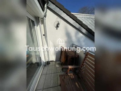 Tauschwohnung: 1,5 Zimmer Wohnung + Balkon gegen 3 Zimmer Wohnung + Balkon
