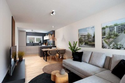 2-Zimmer-Neubauwohnung in bester Lage von Neu-Ulm
