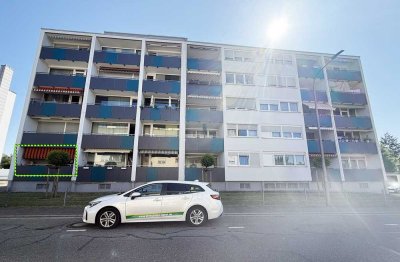 Kandel: 2 ZKB Hochparterre Wohnung mit Balkon
