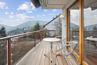 Ihr Rückzugsort im Grünen: Gemütliche Maisonette-Wohnung mit großem Balkon und tollem Ausblick