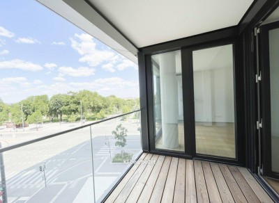 UNBEFRISTETE 2-Zimmer Neubauwohnung mit Freifläche + Extras im Haus