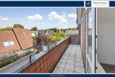 Achim - Uphusen: Charmante 2-Zimmer Wohnung mit Dachterrasse und Weitblick!