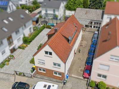 Vermietetes Mehrfamilienhaus mit Gewerbeeinheit in Fürth-Poppenreuth