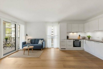 floé 225 - attraktive 2-Zimmer-Wohnung in Ruhelage mit Balkon und Garten