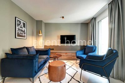 MÖBLIERT-HASENBERG LIVING - 2-Zimmer-Apartment mit  Balkon