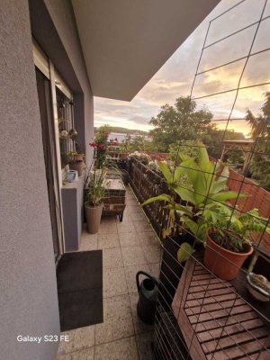 4 Raum Whg mit Balkon,sehr ruhig in Auerbach