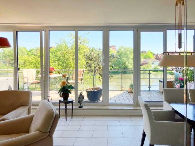 Großzügige helle Wohnung am Mühlenteich in Wedel