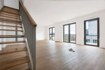 Großzügig geschnittene, Maisonette inkl. EBK in zentraler Stadtlage mit Balkon