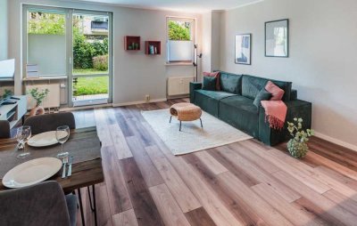 Geschmackvolle 2-Zimmer-Erdgeschosswohnung mit Einbauküche in Dresden