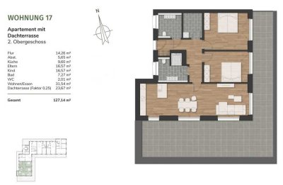 Moderne Mietwohnung in Neuenburg - Wohnung 17