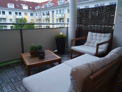 Helle 3-Zimmer-Wohnung mit 2 Balkonen und Tiefgaragenstellplatz in Dachau
