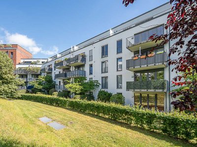 Helle 2-Zimmer-Wohnung inkl. neuer EBK mit Blick ins Grüne!