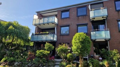 Großzügige, helle 4 Zimmer-Wohnung in Oststeinbek, 93 m² + TG-Stellplatz - zentrale ruhige Lage