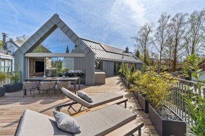 City-Hideaway direkt an der Glan!Exklusives Wohnen mit 120 m² Dachterrasse