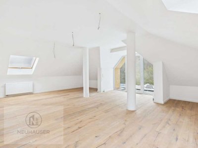 Luxuriös sanierte Wohnung mit Loftcharakter und Neckarblick