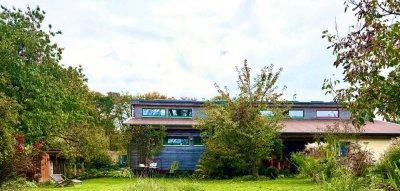 Traumhaftes Architektenhaus bei Malchin - Wohnen, Arbeiten & Entspannen im Einklang mit der Natur