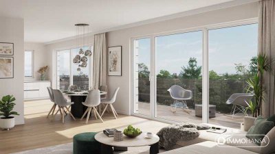 ++ Dach über Kopf verliebt ++ Exklusives Penthouse auf über 128 m² in naturverbundener Lage