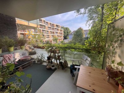 Kurzfristig: 3-Zimmer-Wohnung mit EBK in Vauban, Freiburg