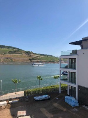 Traumhafte schöne 2-Zimmer-Wohnung mit Rheinblick