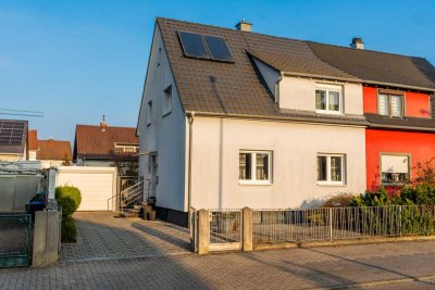 Modernisierte Doppelhaushälfte für die kleine Familie