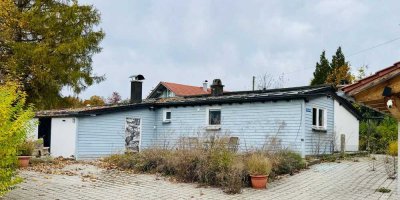Charmanter Bungalow mit Weitblick über die Chiemgauer Berge - Siegsdorf-Scharam