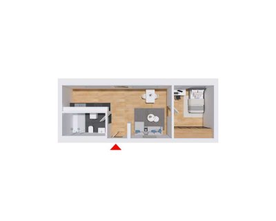 2-Zimmer-Einsteiger-Wohnung (Whg. 1/26)