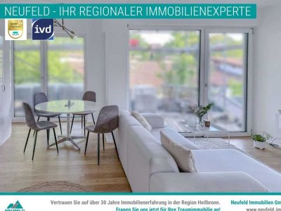 Traumhafte 2-Zimmer Gartenwohnung in Oedheim zu vermieten!