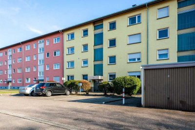 CHARMANTE 3-ZIMMERWOHNUNG: mit Balkon und Garage in Durmersheim