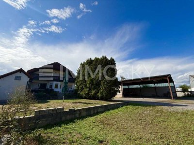 Ob Spedition, Lagerfläche oder Garagen - Wohnen und Gewerbe in einem!