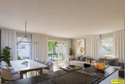 Erstbezug | 2 Zimmer | Garten 132m² Garten | Terrasse 20 m²