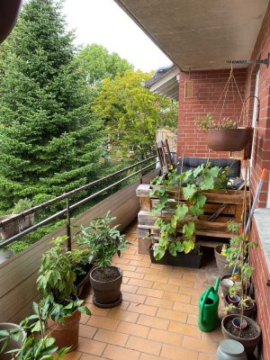 Freundliche und gepflegte 4-Zimmer-Wohnung mit Balkon in Münster / Mauritzviertel