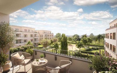 Exklusives Penthouse mit großer Terrasse in den Parkvillen Potsdam