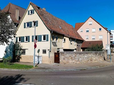 Liebhaberobjekt mit Gartenanlage – Sanierung oder Neubau direkt an der unverbauten Enz