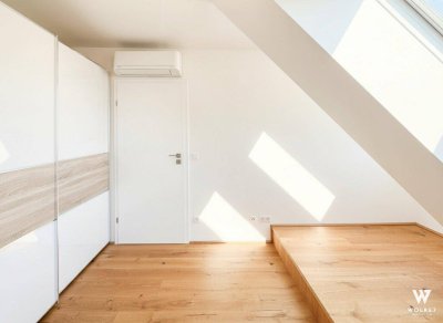 Elegante 3-Zimmer-Dachgeschoss-Maisonette mit Terrasse und Tiefgaragenplatz