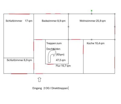 Schöne und sanierte 3-Zimmer-Wohnung mit gehobener Innenausstattung in Hohenstein