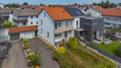 Familienfreundliche Doppelhaushälfte in ruhiger, zentrumsnaher Lage von Kißlegg