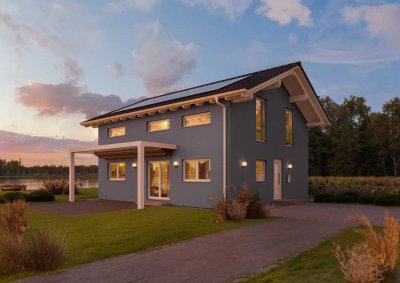 Perfekte Harmonie: Haus, Grundstück & Finanzierung aus einer Hand.