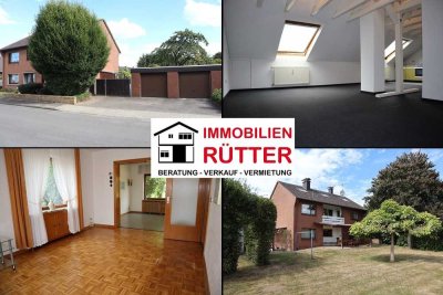 Rheinberg (Ossenberg), 2FH + DG, 10,5 Zi, ca. 169 m² Wfl., ca. 1.065 m² Gstk., Keller, Kamin, Garage