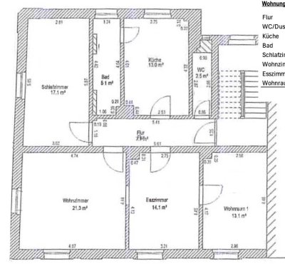 Alles NEU! Altbau-Traumwohnung - FT-City - Sofort frei komplett renoviert im 2. OG
