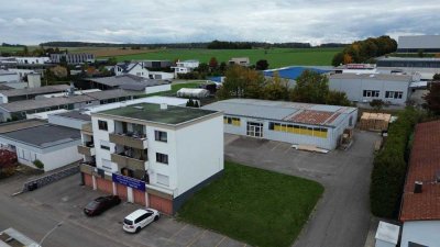 5 FH inkl. Penthouse Wohnung mit 600m2 Halle und großem Grundstück